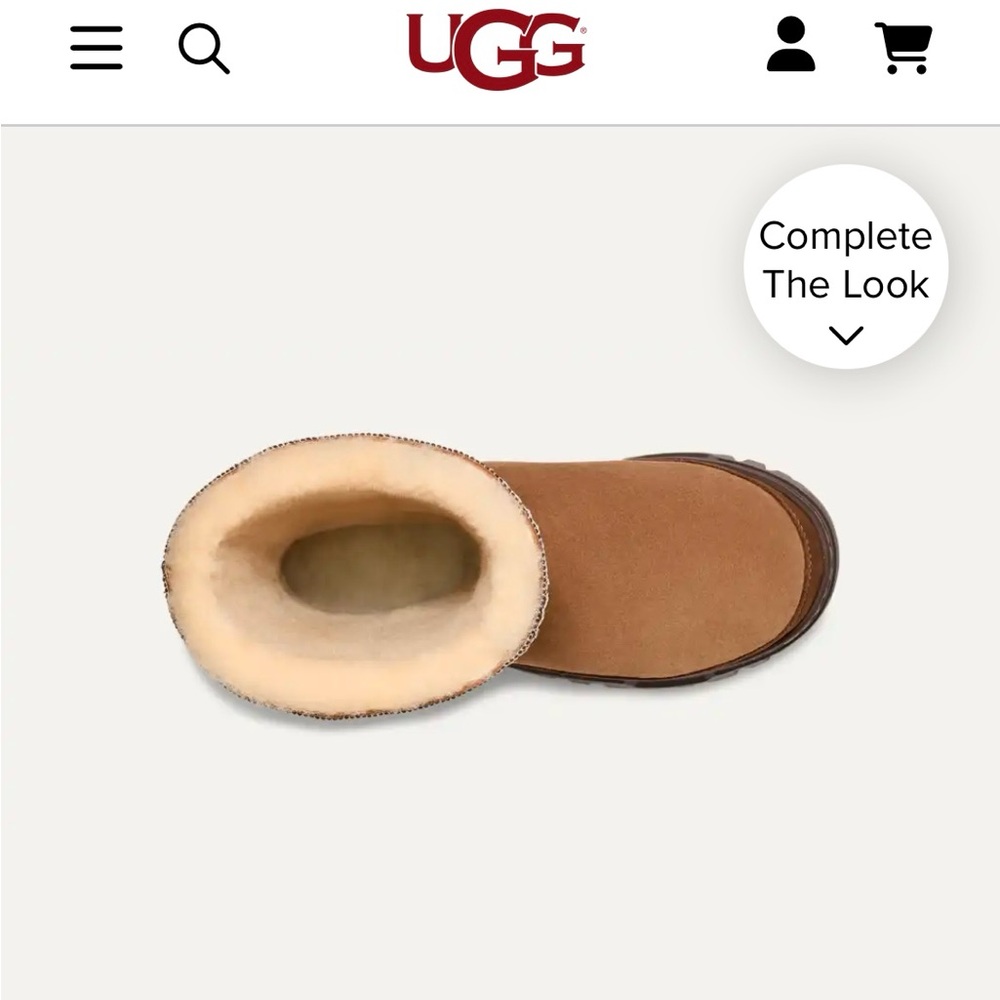 UGG Brown Winter Boots - Picture 5 of 11